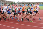 Mens under-17s 3 stage relay, Northern Senior 6 and 4 and Junior Stage Road Relays, SportsCity, Manchester. Photo:  David T. Hewitson/Sports for All Pics